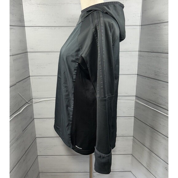 Adidas Tiro 17 Youth Warm Top Shirt Climawarm Sweat Hoodie Soccer Gym Size Large - Picture 4 of 11